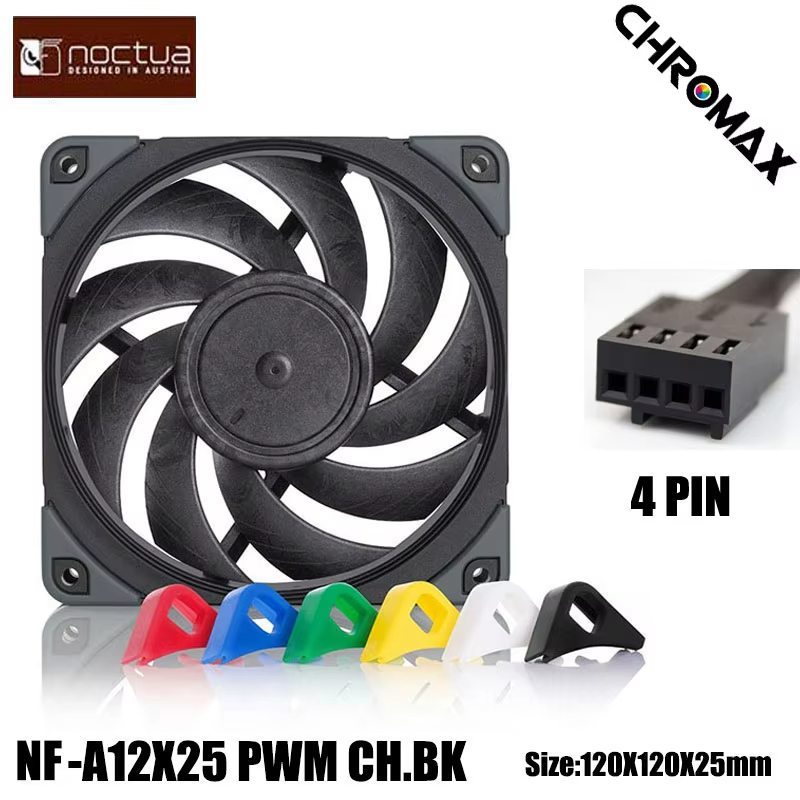 Case Fan Controller - Noctua NF-A12x25 ШИМ 12 СМ Корпусный