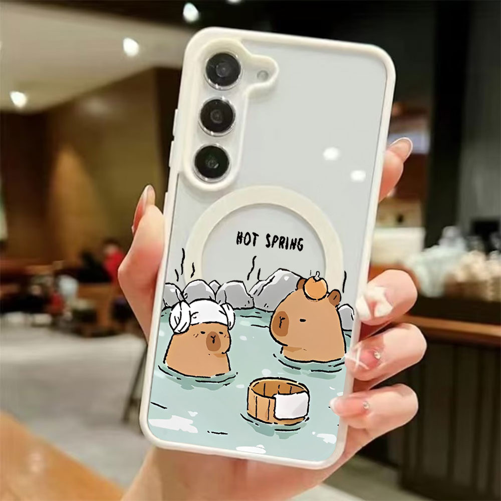 Computer Case - Прозрачный магнитный чехол для телефона Samsung