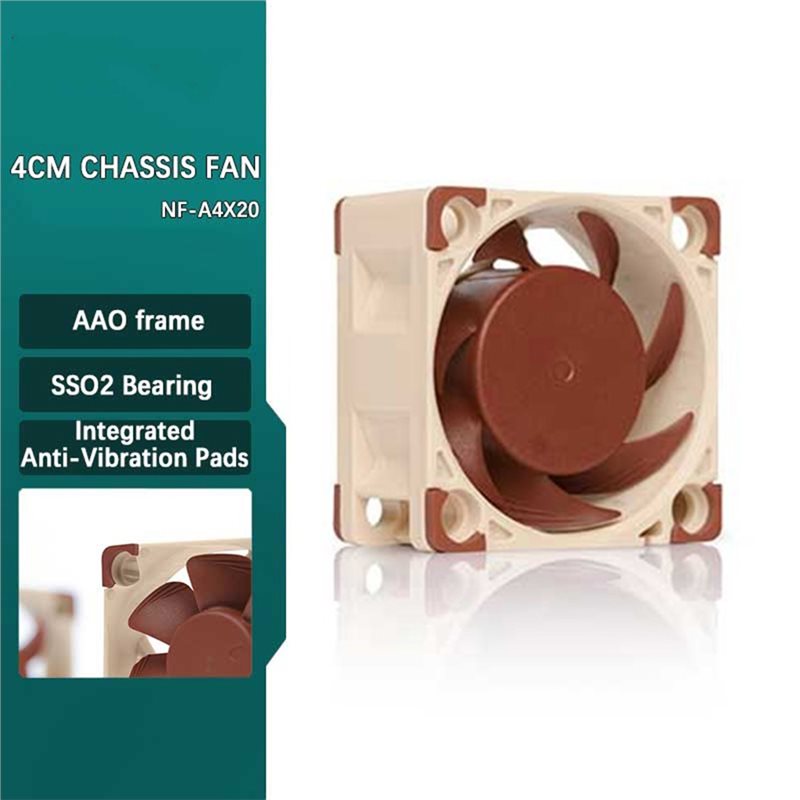Case Fan Controller - Ультракомпактный 40-мм вентилятор NF-A4x20 PWM для
