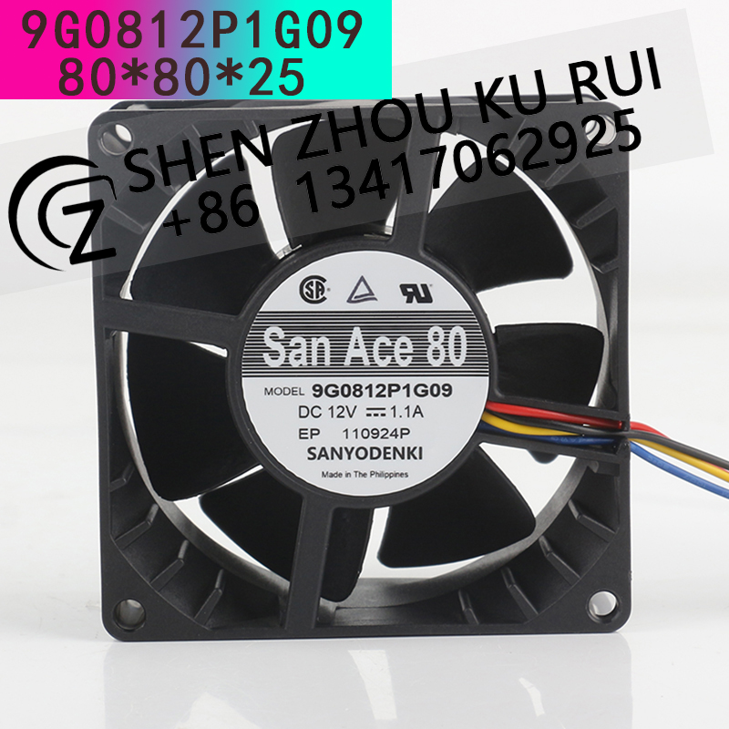 Sanyo 12 В 1,1 А AC EC 8038 80 – обзор и цена Case Fan Controller